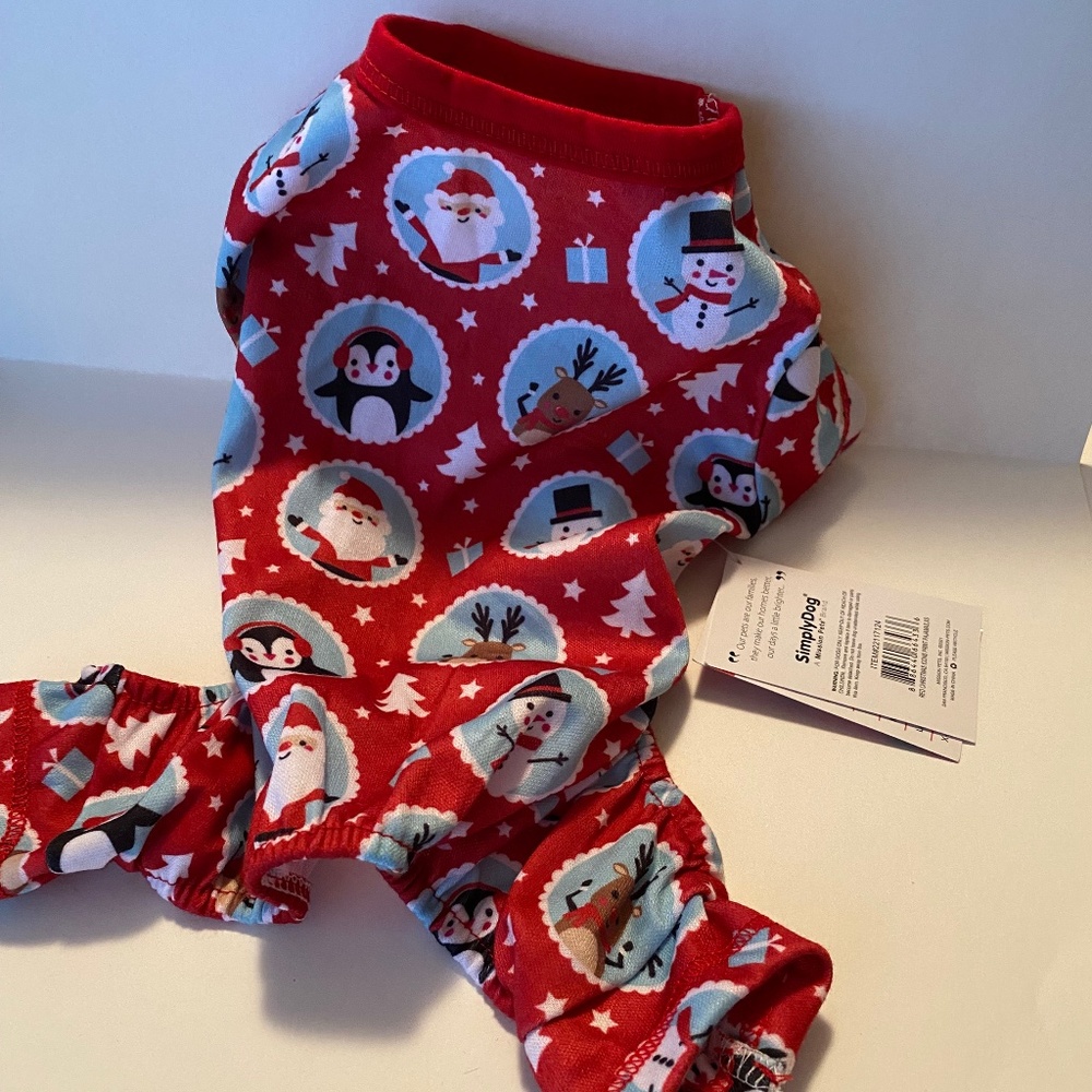 SimplyDog Holiday Pet Pajamas
